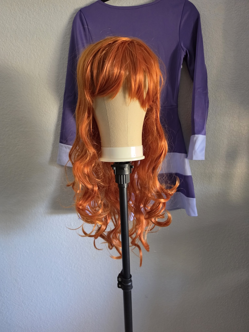 Halloween Costume for Women Purple Dress with Matching Accessories No Socks - Picture 10 of 14